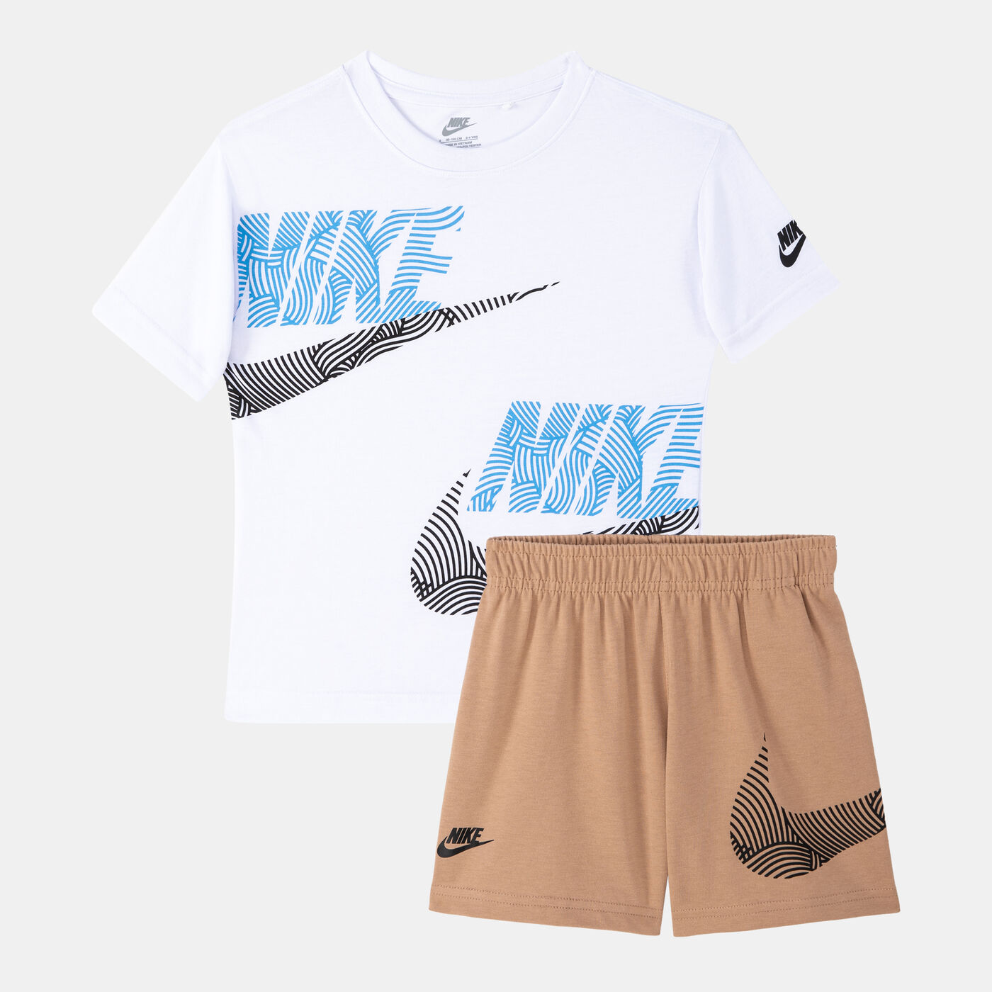 Kids' Sportswear Jersey T-Shirt and Shorts Set