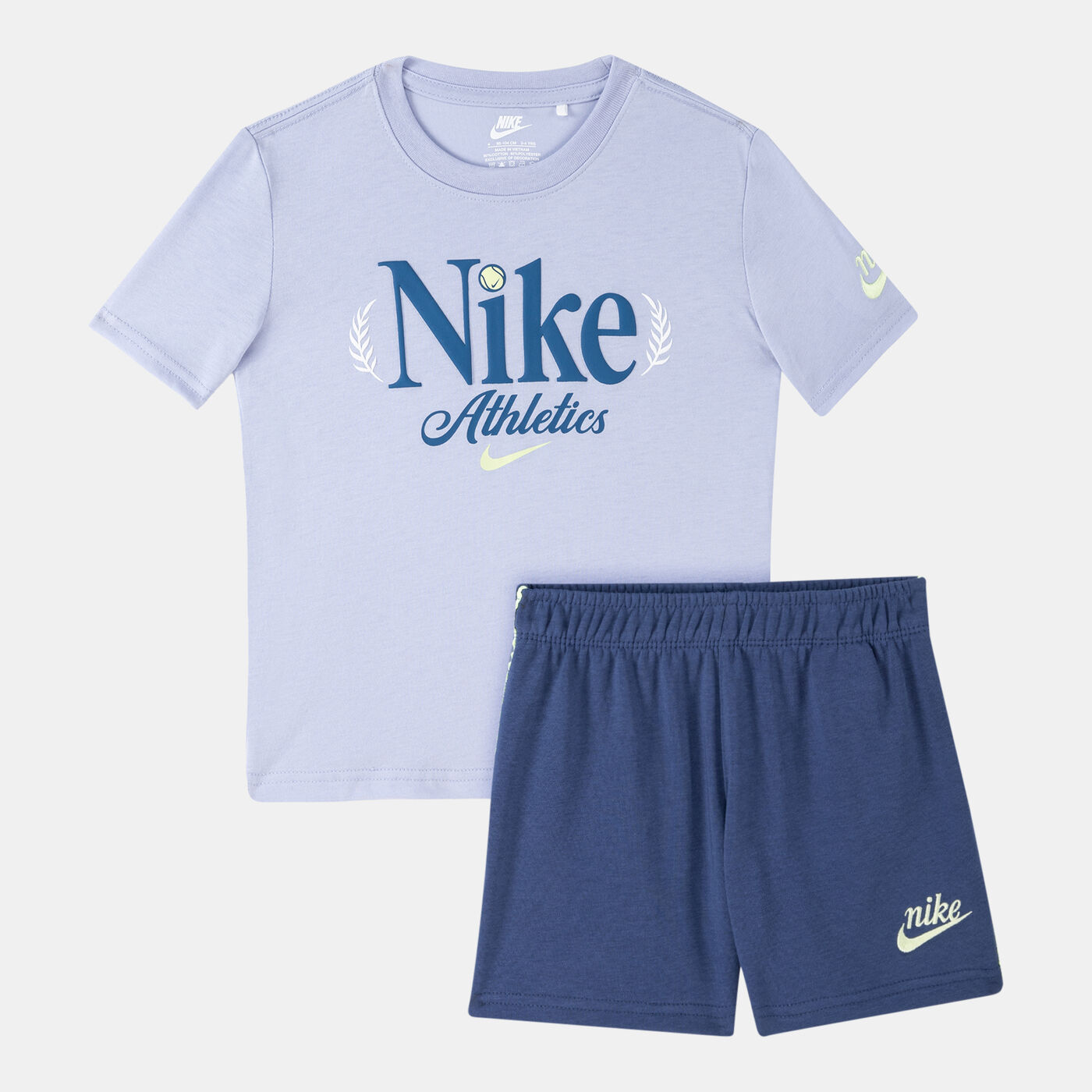 Kids' Tennis Jersey and Shorts Set