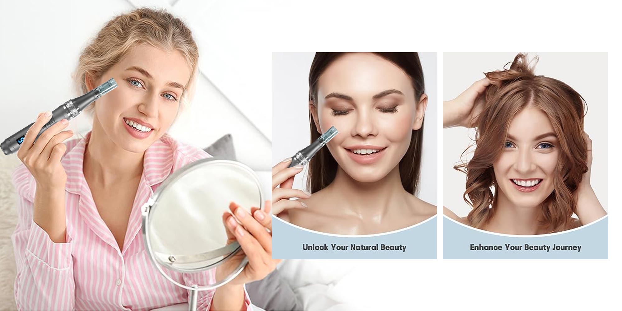 Dr.Pen Ultima M8 Professional Microneedling Pen - Cordless Derma Auto Pen - Best Face and Body Skincare Kit with 20pcs Multiple specification needles