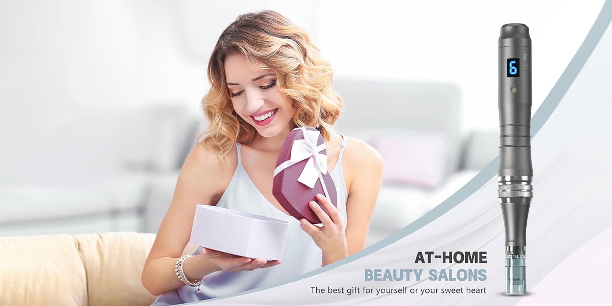 Dr.Pen Ultima M8 Professional Microneedling Pen - Cordless Derma Auto Pen - Best Face and Body Skincare Kit with 20pcs Multiple specification needles