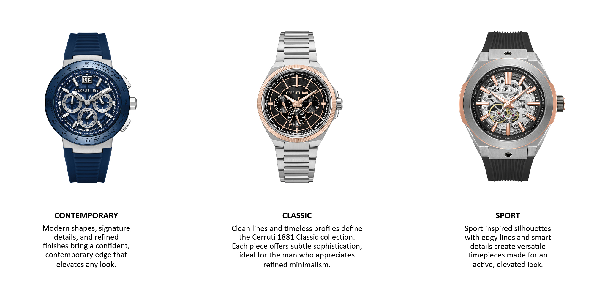 Men's Analog Round Shape Leather Wrist Watch CIWGN0022904 - 52 Mm