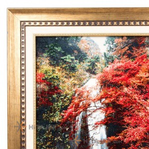 تابلو فرش دستباف طرح منظره آبشار کد 901202