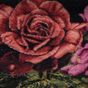 تابلو فرش دستباف گل های رز  کد 901424