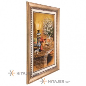 سجادة تصویریة يدوية مفرش المائدة الإيراني هافت سين كود 901465