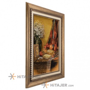 تابلو فرش دستباف سفره ایرانی کد 901649