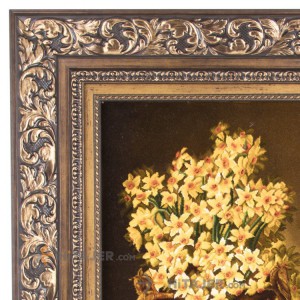 تابلو فرش دستباف تبریز دسته گل نرگس کد 901609