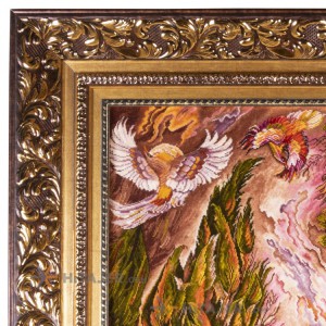 تابلو فرش دستباف طرح مینیاتور کد 792088