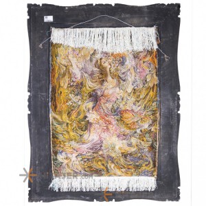 تابلو فرش دستباف طرح بوی بهار کد  792090