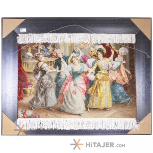 تابلو فرش دستباف طرح مجلس رقص کد 792093