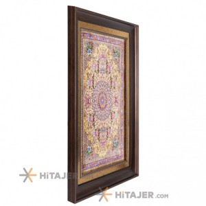 سجادة تصویریة يدوية تصمیم البرغموت کود 901726