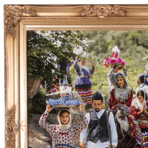 Pictorial Tabriz Carpet Ref: 901565