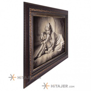 تابلو فرش دستباف تبریز طرح مهر مادر  کد 901808