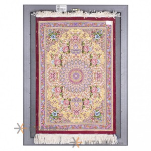 سجادة تصویریة يدوية تصمیم البرغموت کود 901726