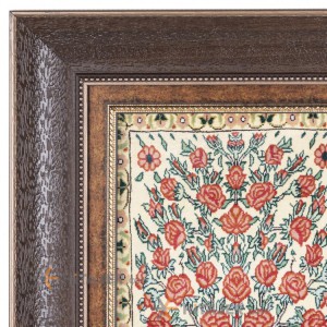 تابلو فرش دستباف طرح گلدانی کد 901733