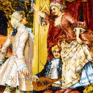 Pictorial Tabriz Carpet Ref: 792094