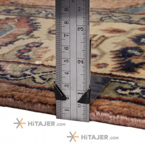 سجادة قدیمة مصنوعة يدويًا اربعه امتار ونصف هریس کود  174315