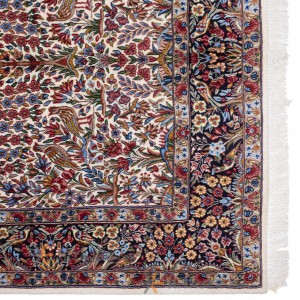 سجادة مصنوعة يدويًا ثلاثه امتار ونصف کرمان کود 174347