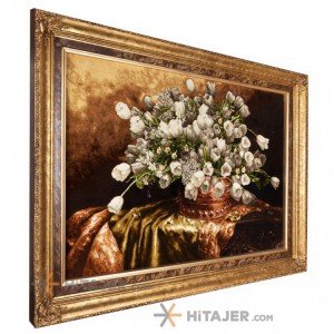 Pictorial Tabriz Carpet Ref 901573