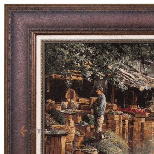 Pictorial Tabriz Carpet Ref 901572