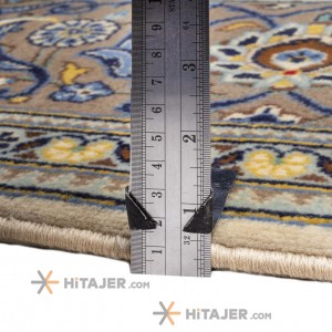 سجادة قدیمة مصنوعة يدويًا ستة امتار کاشان کود 174306