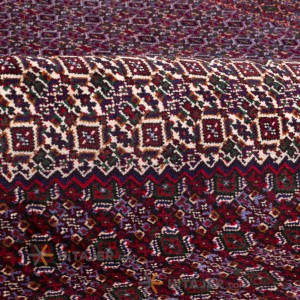 فرش دستباف قدیمی هفت متری سنندج کد 179018