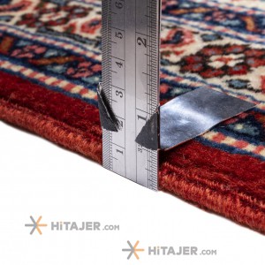 سجادة قدیمة مصنوعة يدويًا سبعة امتار بیجار كود 179024