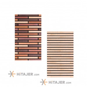 Kohan ceram 3cm black Shamouti plaque brick