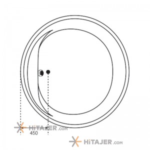 Badab bathtub and jacuzzi BA303