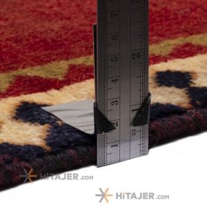 گبه دستباف قدیمی دو و نیم متری قشقایی کد 177093