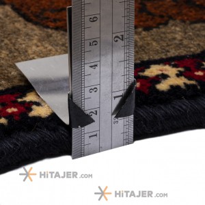 گبه دستباف قدیمی دو و نیم متری قشقایی کد 177087