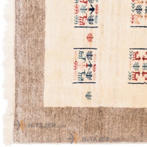 گبه دستبافت ذرع و نیم قشقایی کد 161036