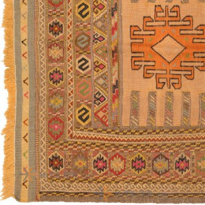 گلیم دستباف یک متری خراسان کد 176051