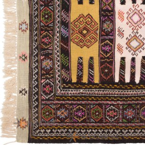 گلیم دستباف یک متری خراسان کد 176050