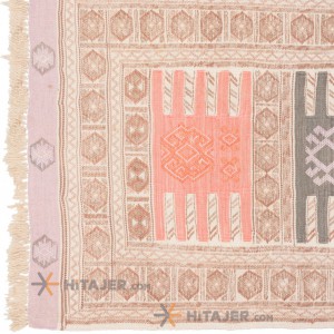 گلیم دستباف کناره طول یک و نیم متر خراسان کد 176057