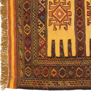 گلیم دستباف یک متری خراسان کد 176045