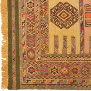 گلیم دستباف یک متری خراسان کد 176044