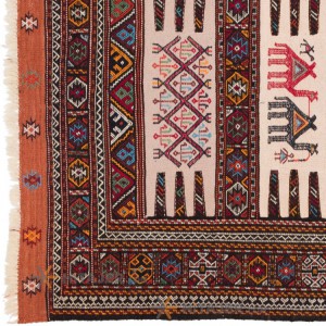 گلیم دستباف دو متری خراسان کد 176023