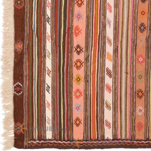 گلیم دستباف دو متری خراسان کد 176029