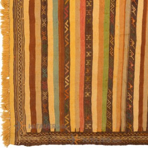 گلیم دستباف سه متری خراسان کد 176013