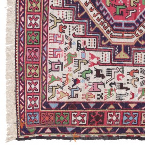 گلیم سوزنی دستباف دو متری اذربایجان کد 171019