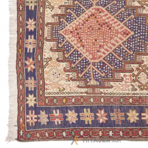 گلیم سوزنی ورنی دستباف دو متری اذربایجان کد 171015