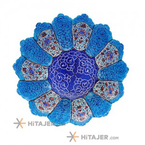 Hejazi 25 cm enameling fruit base