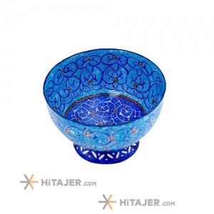 Hejazi inlaid copper bowl