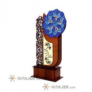 Hejazi inlaid statue of deer guarantor design