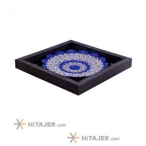 تابلو بشقاب 30سانتی میناکاری حجازی