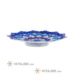 بشقاب مینا کاری حجازی