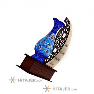 Hejazi enameling vase statue