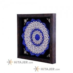 تابلو بشقاب 30سانتی میناکاری حجازی