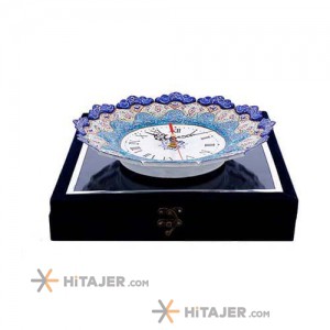 ساعت دیواری میناکاری حجازی