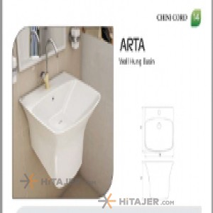 Chini Cord grade 1 half pedestal wash basin Arta model